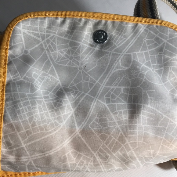 Kipling Brand Small Light Yellow Orange Crossbody Purse Bag Adjustable Crossbody - Picture 6 of 10